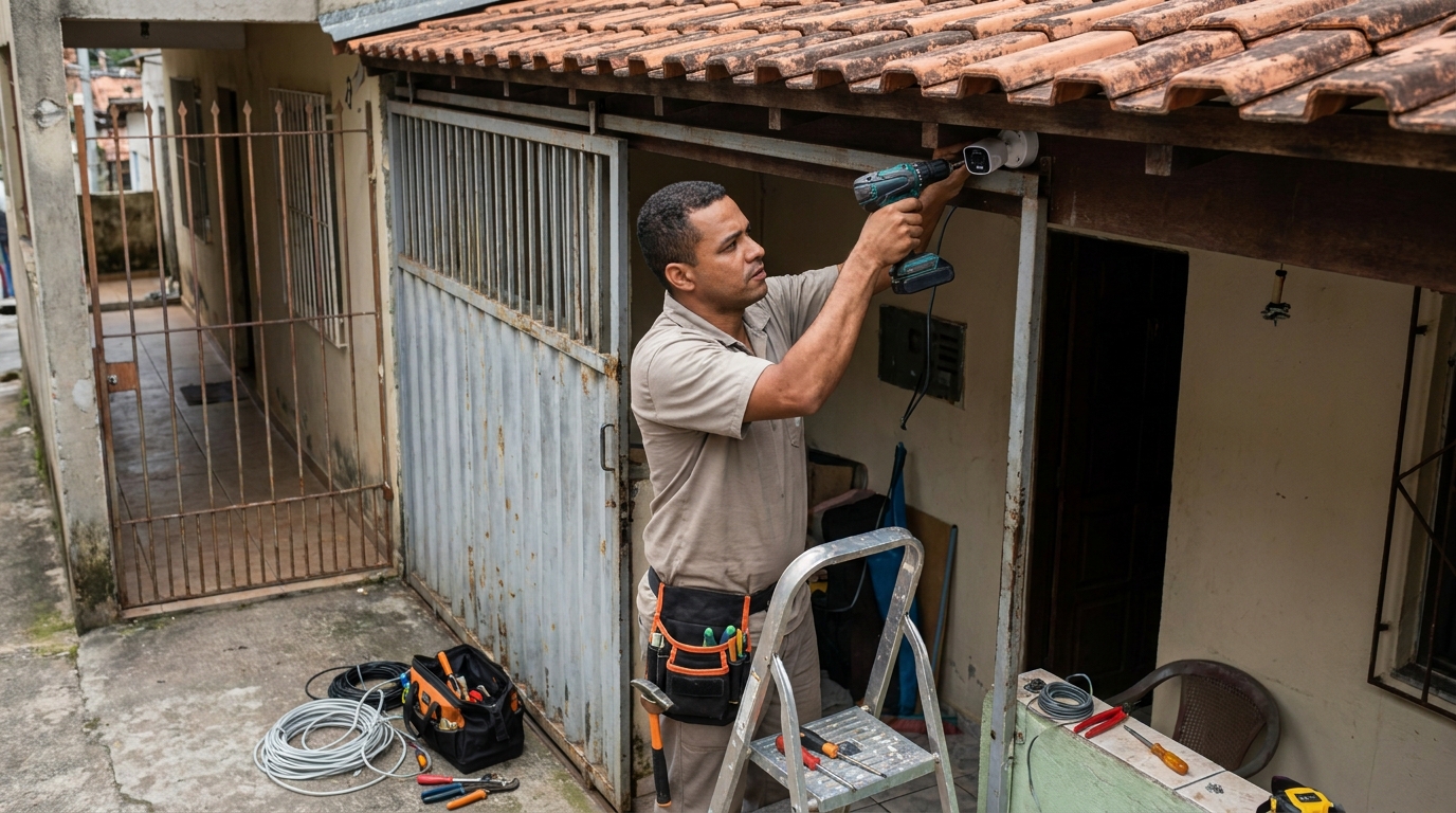 Instalacao de cameras de seguranca em Maceió‑AL