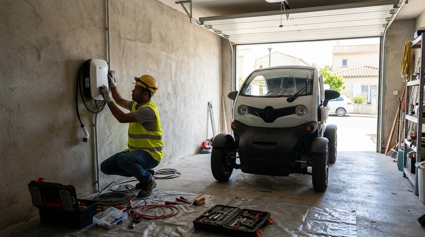 Instalacao de carregador de carro eletrico profissional em Maceió‑AL