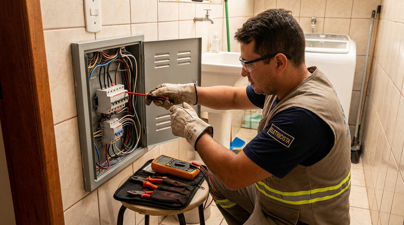 Instalacao de disjuntor residencial em Maceió‑AL
